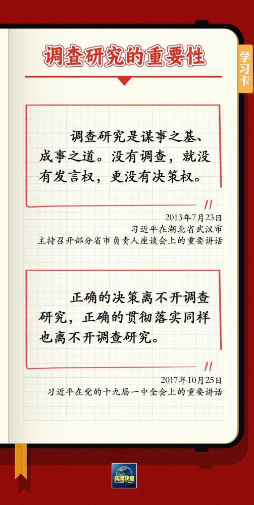 學(xué)習(xí)卡丨如何深入調(diào)查研究？跟總書記學(xué)習(xí)“五字訣”