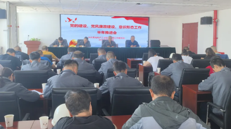 工投公司黨委召開(kāi)黨的建設(shè)、黨風(fēng)廉政建設(shè)、意識(shí)形態(tài)工作半年推進(jìn)會(huì)