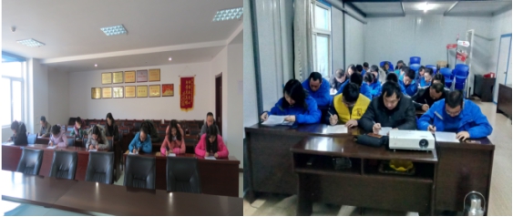 中共現(xiàn)代物流公司黨支部  物產汽貿公司黨支部開展十九大知識考試活動